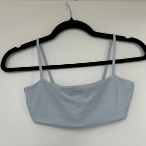 Light Blue Women's Crop Top